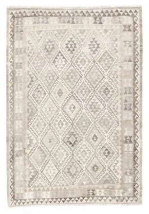 Tapis Kilim Gris