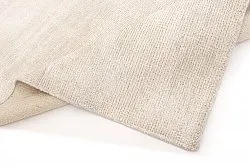 Tapis en soie de bambou - Faliraki (gris clair)