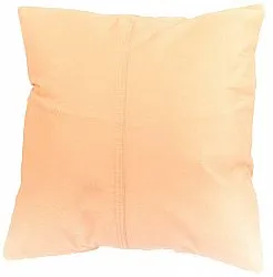 Coussin en velours (abricot) (housse de coussin) 45 x 45 cm