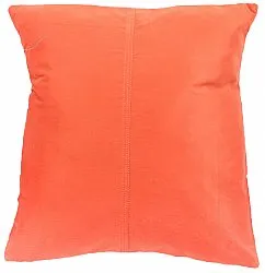 Coussin en velours (orange) (housse de coussin) 45 x 45 cm