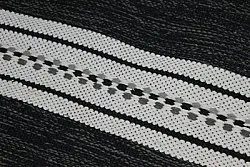Tapis chiffons de Stjerna of Sweden - Kajsa (noir)