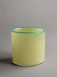 Lanterne M - Harmony (jaune doux/vert)