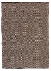 Tapis patchwork - Marina (noir)