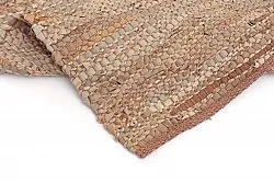 Tapis en chanvre - Alamar (beige/marron)