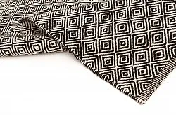 Tapis en laine - Varella (noir/blanc)