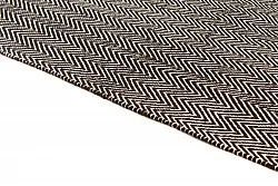 Tapis patchwork - Marina (noir)
