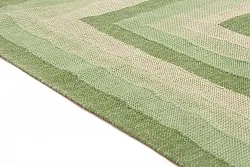 Tapis en patchwork - Chania (vert)