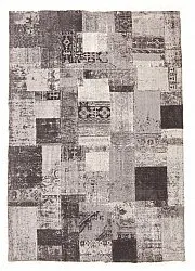 Tapis patchwork - Bastia (gris)