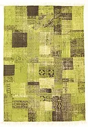 Tapis patchwork - Devenport (vert)