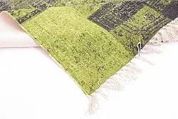 Tapis patchwork - Devenport (vert)
