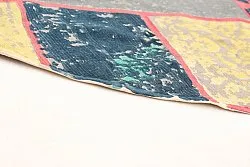 Tapis patchwork - Bastia (rond) (multicolore)