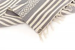 Tapis patchwork - Ystad (gris)