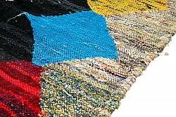 Tapis berbère marocain Boucherouite 140 x 270 cm