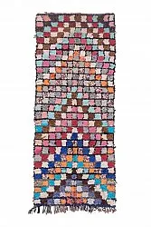 Tapis Marocain Berbère Boucherouite 275 x 110 cm