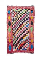 Tapis Marocain Berbère Boucherouite 240 x 140 cm
