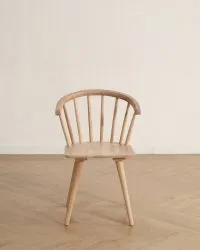 Chaise - Astrid (pigmenté blanc) - 2 pièces