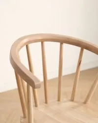 Chaise - Astrid (pigmenté blanc) - 2 pièces