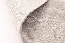 Tapis viscose - Jodhpur (gris clair/beige)