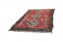 Tapis Marocain Berbère Boucherouite 230 x 155 cm