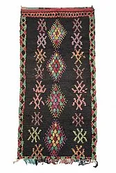 Tapis berbère marocain Boucherouite 320 x 150 cm