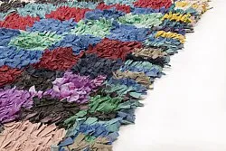 Tapis Marocain Berbère Boucherouite 225 x 155 cm