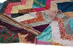 Tapis berbère marocain Boucherouite 135 x 260 cm