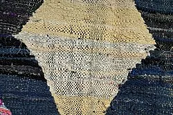 Tapis berbère marocain Boucherouite 155 x 285 cm