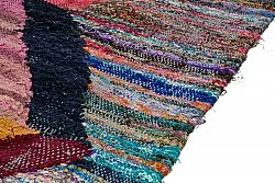 Tapis berbère marocain Boucherouite 150 x 325 cm