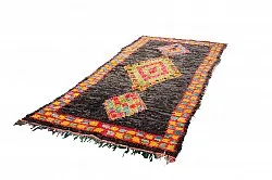 Tapis berbère marocain Boucherouite 135 x 290 cm