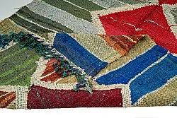 Tapis berbère marocain Boucherouite 120 x 280 cm