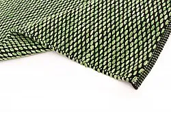 Tapis patchwork - Tuva (vert)
