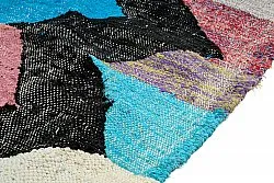 Tapis berbère marocain Boucherouite 120 x 230 cm