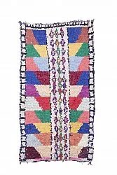 Tapis Marocain Berbère Boucherouite 205 x 115 cm