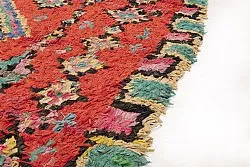 Tapis Marocain Berbère Boucherouite 245 x 140 cm