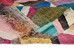 Tapis berbère marocain Boucherouite 150 x 275 cm