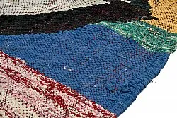 Tapis berbère marocain Boucherouite 140 x 305 cm
