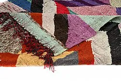 Tapis berbère marocain Boucherouite 140 x 305 cm