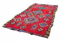 Tapis berbère marocain Boucherouite 290 x 140 cm