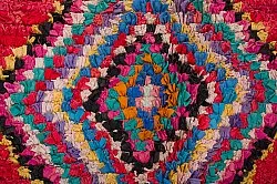 Tapis berbère marocain Boucherouite 290 x 140 cm