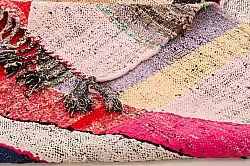 Tapis berbère marocain Boucherouite 125 x 220 cm