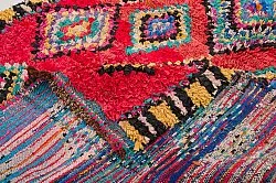 Tapis berbère marocain Boucherouite 290 x 140 cm