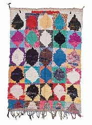 Tapis Marocain Berbère Boucherouite 210 x 130 cm