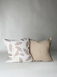 Housse de coussin lot de 2 - Morris (beige)