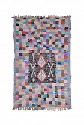 Tapis Marocain Berbère Boucherouite 215 x 135 cm