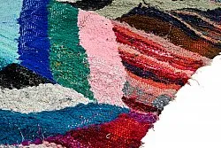 Tapis berbère marocain Boucherouite 135 x 275 cm