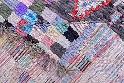 Tapis Marocain Berbère Boucherouite 215 x 135 cm