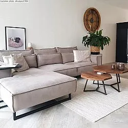 Tapis en laine - Dhurry (naturel)