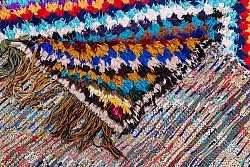 Tapis Marocain Berbère Boucherouite 210 x 140 cm