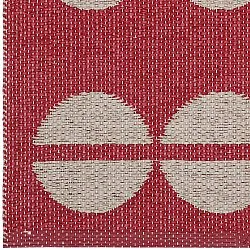 Tapis en plastique - Horredsmattan Bastian (rouge)