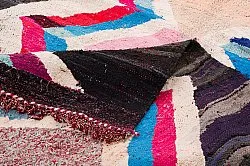 Tapis berbère marocain Boucherouite 150 x 315 cm